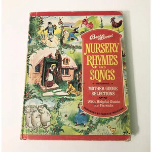 Vintage 1974 Best Loved  Nursery Rhymes and Songs Parents Magazine Hardback
